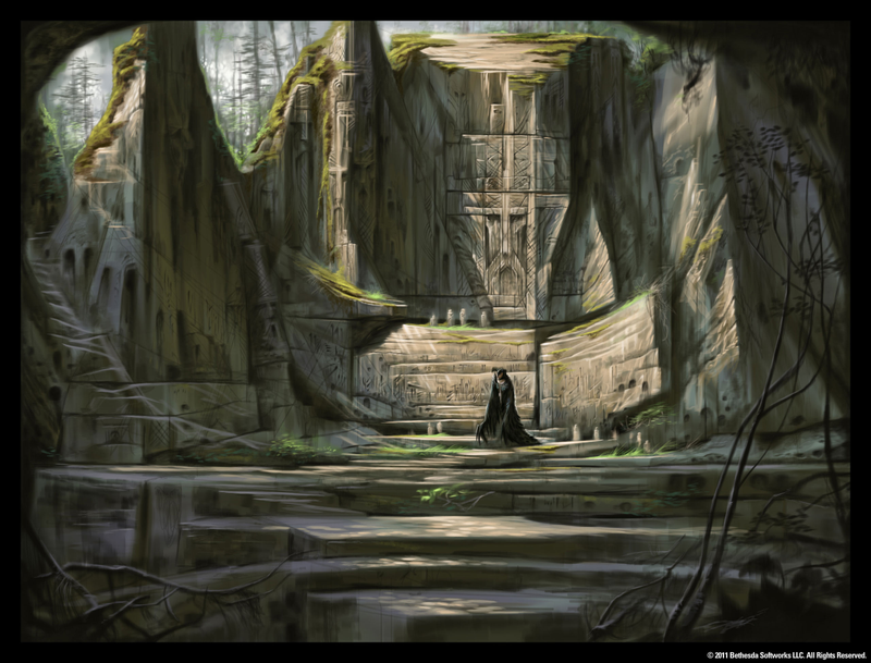 Illustration for article titled The Early Art Of The Elder Scrolls V: Skyrim